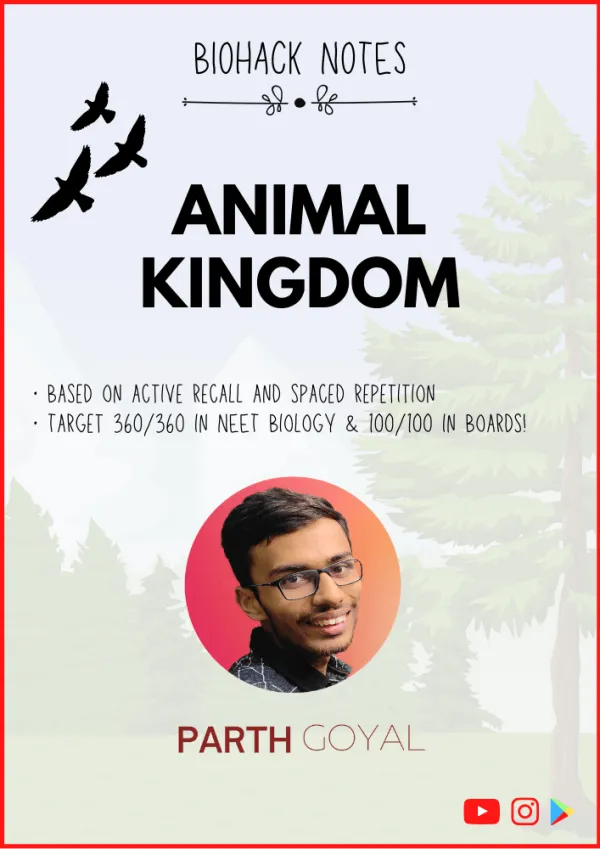 Chapter 4: Animal Kingdom - BIOHACK Notes