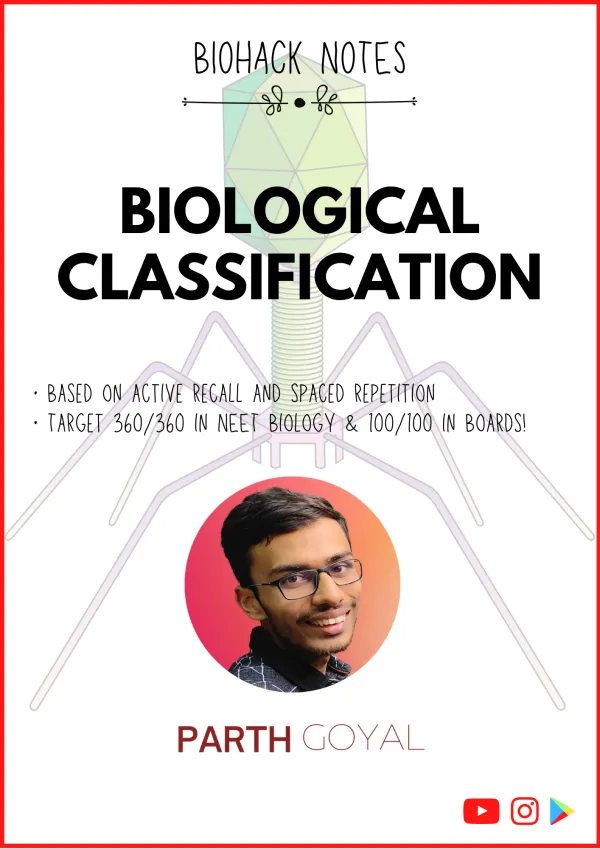 Chapter 2: Biological Classification - BIOHACK Notes