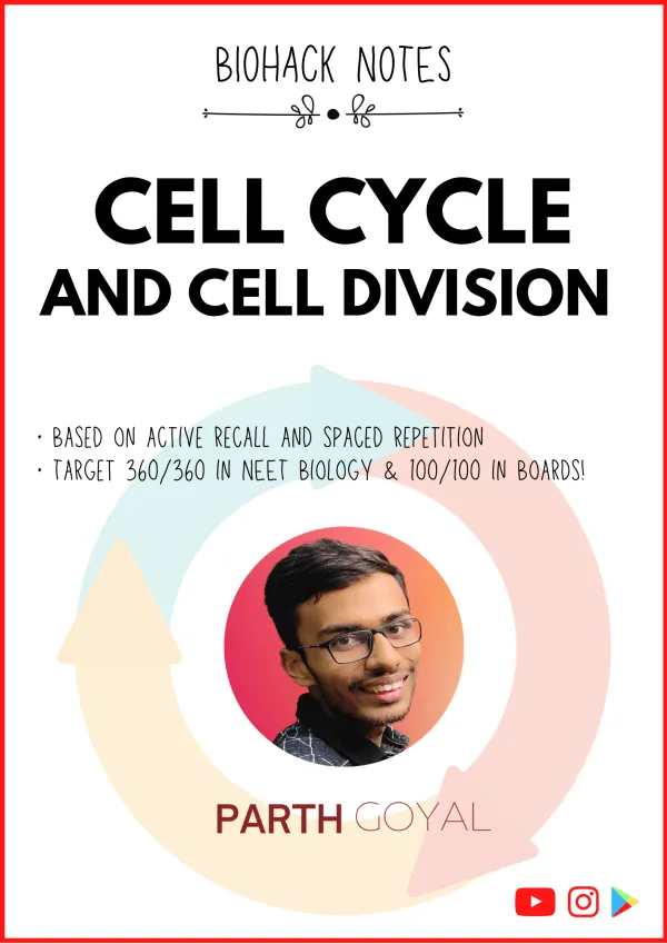 Chapter 10: Cell Cycle and Cell Division - BIOHACK Notes