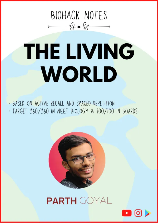 Chapter 1: Living World - BIOHACK Notes
